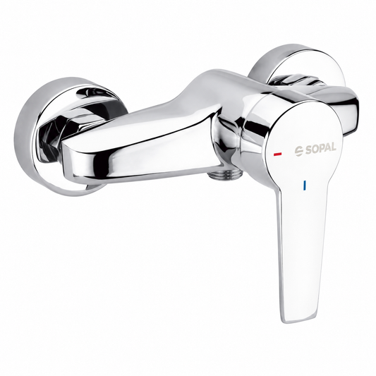 Mitigeur de Douche SOPAL Série Douz 06BGA04 — Cartouche Céramique Ø40mm Économie d'Eau Chromé NF EN ISO 1456 | SQES Tunisie
