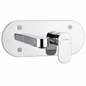 SOPAL Mitigeur de Lavabo Encastré Série Sfax Réf. 06CKA04 — Installation Encastrée Minimaliste, Cartouche Céramique Ø35mm Water Saving, Chromé NF EN ISO 1456, Laiton, Monocommande, Flexibles Souples Sertis d'Usine, Garantie 5 Ans, Made in Tunisia | SQES Tunisie
