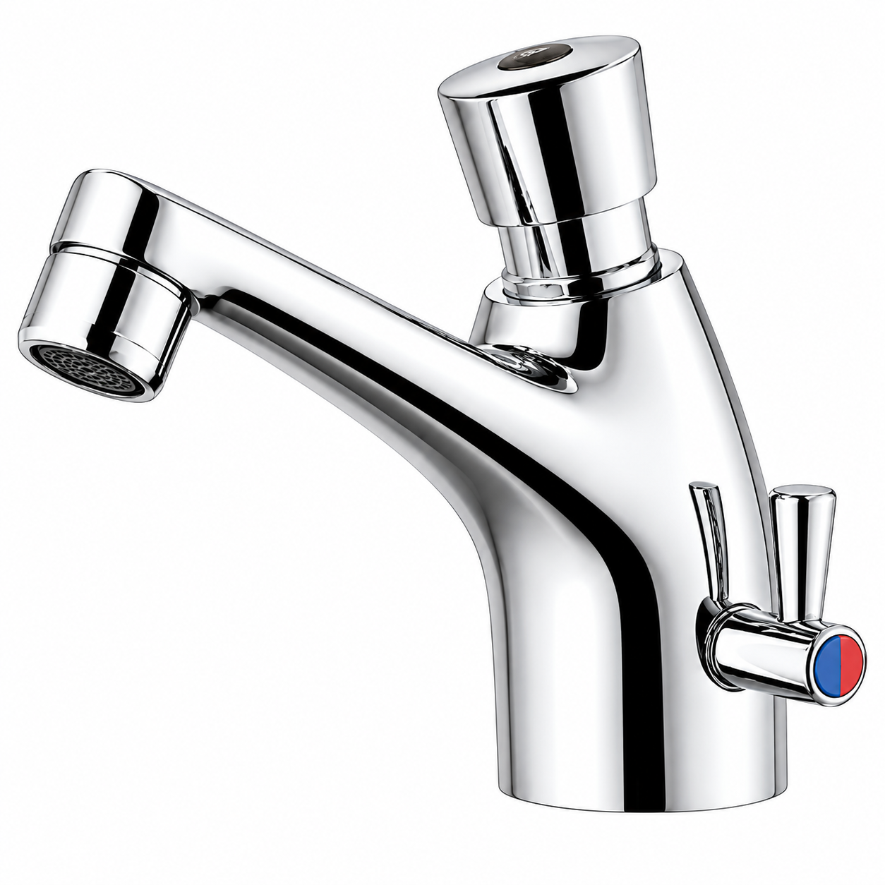 MCM Mitigeur Lavabo Temporisé 9007 — Robinetterie Sanitaire Professionnelle Réf. 854ROB9007 | SQES Tunisie
