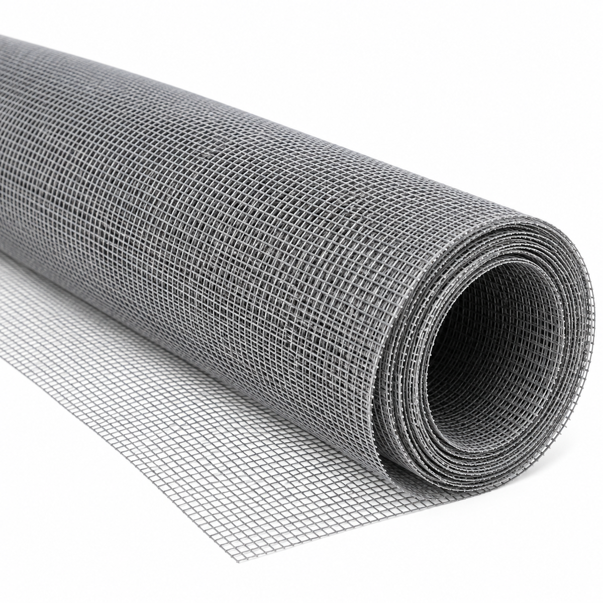 Moustiquaire en inox 201 en rouleau de 1,2 × 30 m, soit 36 m² théoriques. Référence 538GR014.
