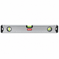 Niveau à bulle aluminium 3 fioles réglables VALEX 1800668 longueur 500 mm avec graduation millimétrée et profil 22 × 52 mm | SQES Tunisie
