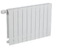 Radiateur Aluminium PLANO 350/80 10 Éléments Blanc - Chauffage Premium