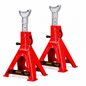 Paire de chandelles 538CRI12, capacité annoncée 3 tonnes et hauteur réglable de 265 à 420 mm pour garage et maintenance automobile.