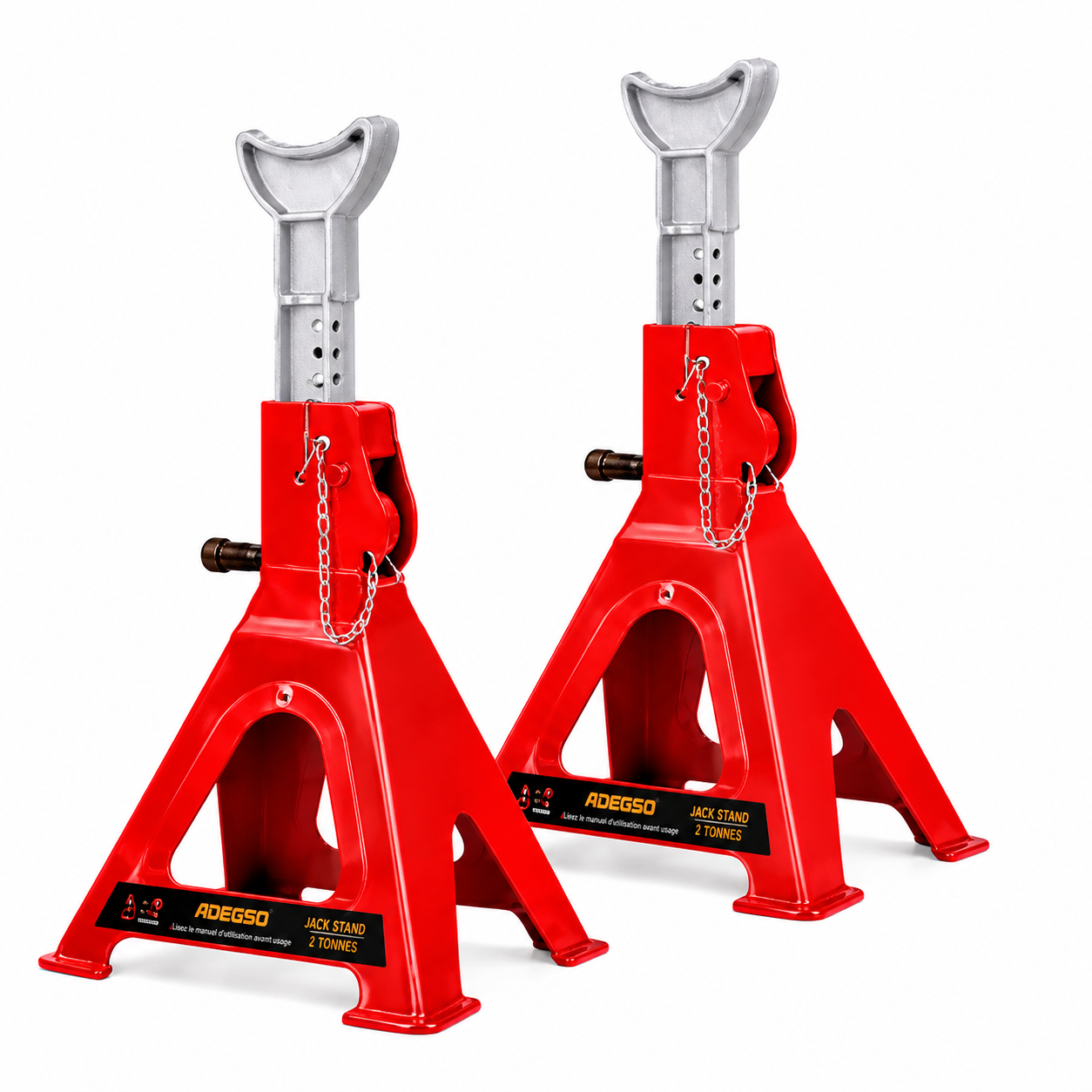 Paire de chandelles 6 T 538CRI11 – Support levage automobile garage atelier | SQES Tunisie
