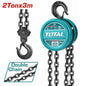 Palan à chaîne TOTAL THT1621 2 tonnes chaîne 3m – levage sécurisé atelier chantier industriel