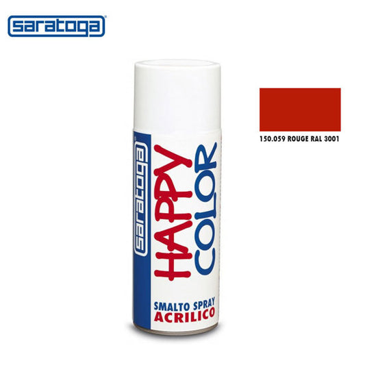 Spray Peinture ROUGE - 400ml Saratoga 