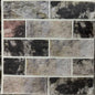 Lot de 10 Panneaux Mural Adhésif - Imitation pierre naturelle 3D - 35*35*0.8 cm (N°07) - SQES