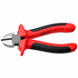 Pince coupante diagonale VALEX 1462848 de 160 mm, corps acier, tête polie et poignée ergonomique bimatière pour atelier et maintenance.