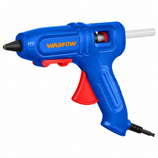 Pistolet à Colle Thermofusible 100W WADFOW WGL1606 — Collage Bois Tissu Décoration Bricolage Compact | SQES Tunisie
