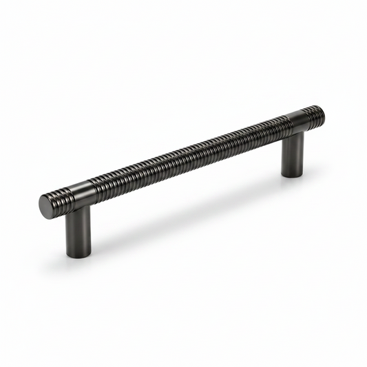 Poignée de Meuble 28501 Gris Anthracite Métal Texturé