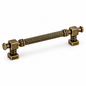 Poignée de meuble 28200 finition Bronze Antique disponible en 192 mm et 224 mm chez SQES Tunisie.