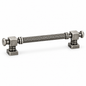 Poignée de meuble 28200 finition Gris Antique disponible en 192 mm et 224 mm chez SQES Tunisie.