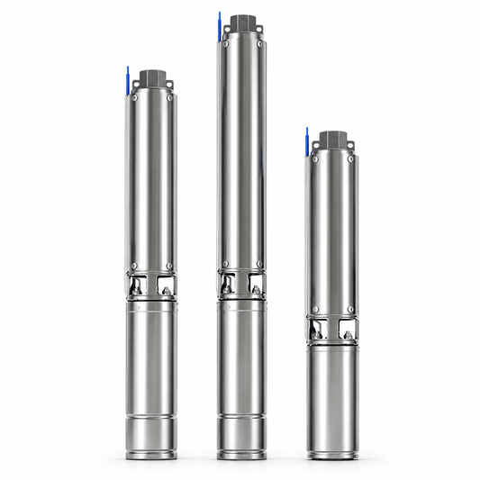Pompe immergée DAB S4 3/13 M 1 CV pour forage 4 pouces | SQES Tunisie
