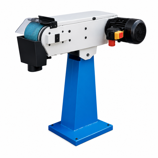 Ponceuse à Bande CEG S-220 – Machine Stationnaire Tôlerie 3 kW Bande 2000×200 mm Réf. 4162OUE220 | SQES Tunisie
