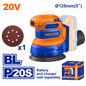 Ponceuse Orbitale Sans Fil 20V WADFOW WRAP5030 — Ponçage Bois Métal Finition Sans Batterie | SQES Tunisie

