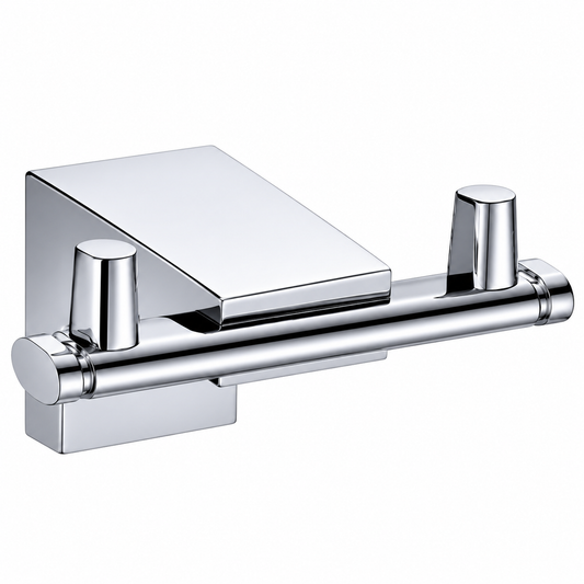 DUXXA Porte Manteau 2T F1 A.1721 CR — Accessoire Salle de Bain Réf. 4160AXE1721 | SQES Tunisie
