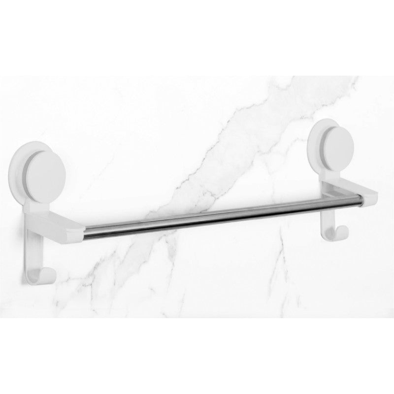 Porte-Serviette 1 Branche Mural Inox EJIM – Blanc ou Noir