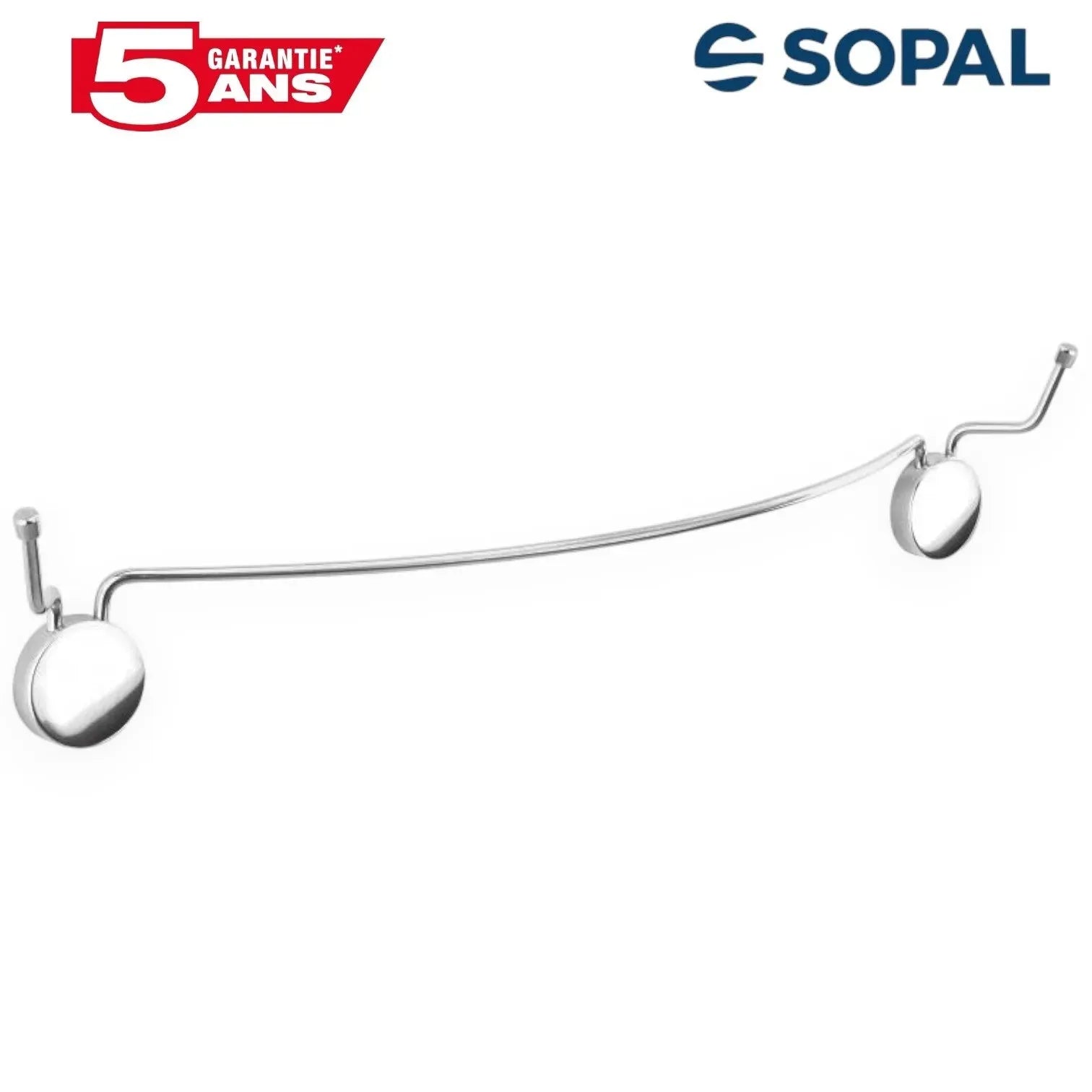 Porte-Serviettes Grande Taille Inox SOPAL Série Fell SB06A10 — Fixation Murale Grande Capacité Salle de Bain | SQES Tunisie
