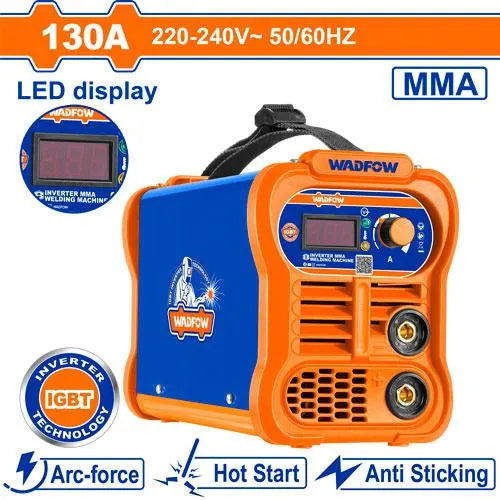 Poste à Souder WADFOW IGBT — 130A  MMA Onduleur Kit Complet Soudure Chantier | SQES Tunisie
