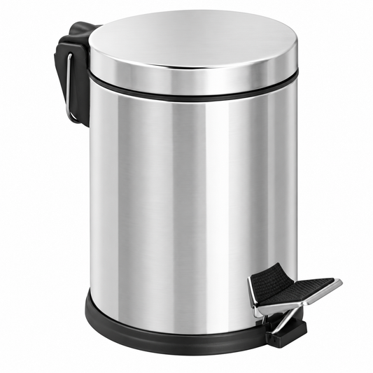 DUXXA Poubelle GM Inox H60 cm D25 P.44003 — Équipement Sanitaire Réf. 4160AXE494 | SQES Tunisie
