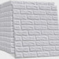 Panneaux muraux adhésifs 3D - Anti-Humidité - Anti-Bruit - Décoration BLANC