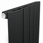Radiateur vertical SELANIK aluminium 180 cm disponible de 4 à 7 éléments en blanc ou noir pour chauffage moderne chez SQES Tunisie.