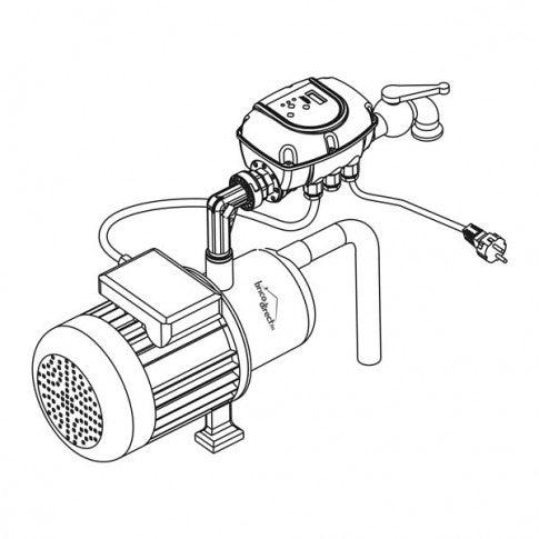 Pressostat pompe a Câble L/E 2000 BRIO FLUOMEC