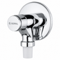SOPAL Robinet de Chasse d'Eau Temporisé Série Kuriat Réf. 06EDA04 — Entrée Encastrée, Self Closing 6 Secondes, Économie d'Eau 85%, Cartouche Temporisée Anticalcaire, Bouton Poussoir Ergonomique, Chromé NF EN ISO 1456, Laiton, Endurance 210000 Cycles, Idéal Collectivités, Garantie 5 Ans, Made in Tunisia | SQES Tunisie
