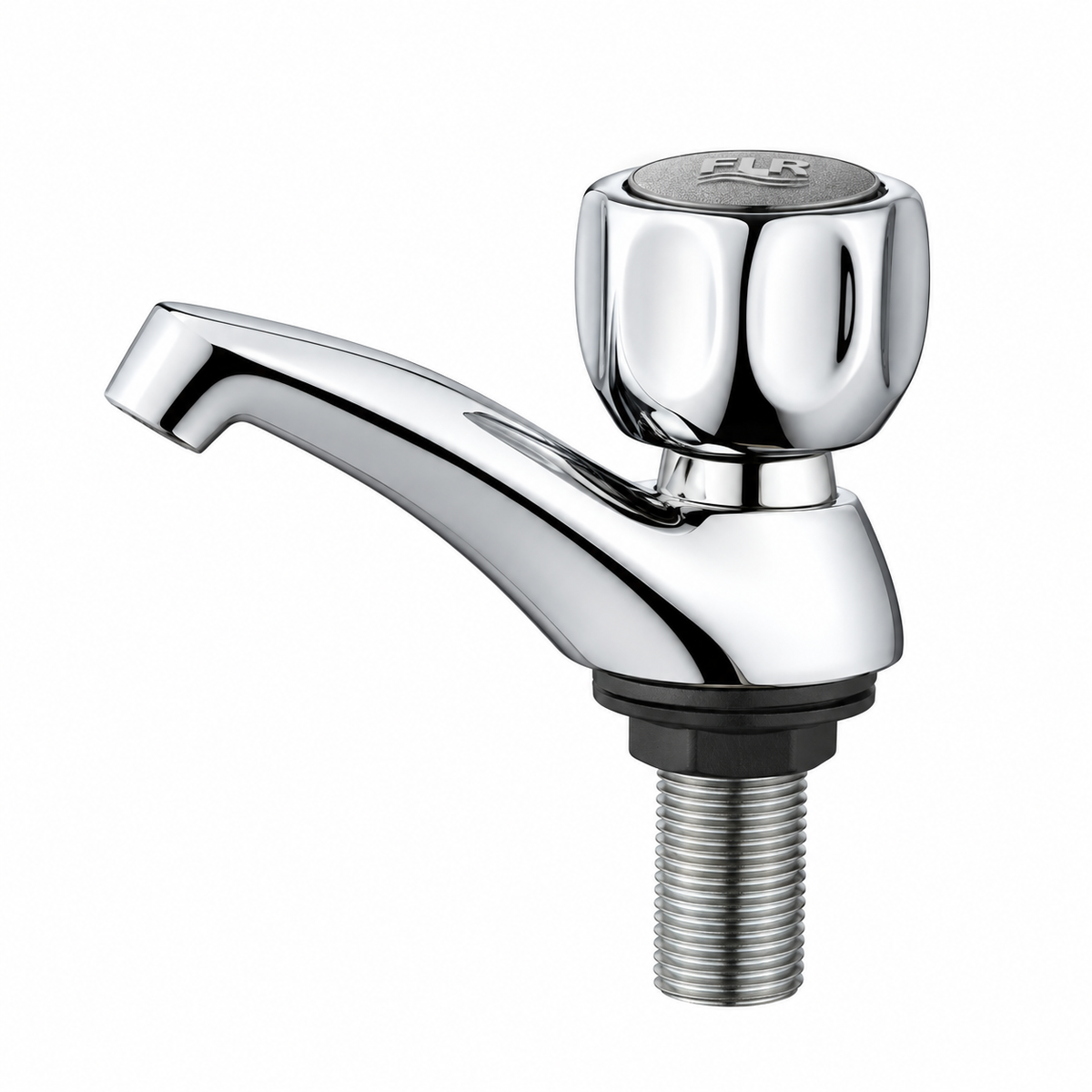 Robinet Collectivité Long Chromé FLR RB1007 – Bec Droit G1/2 Mural Point d'Eau | SQES Tunisie
