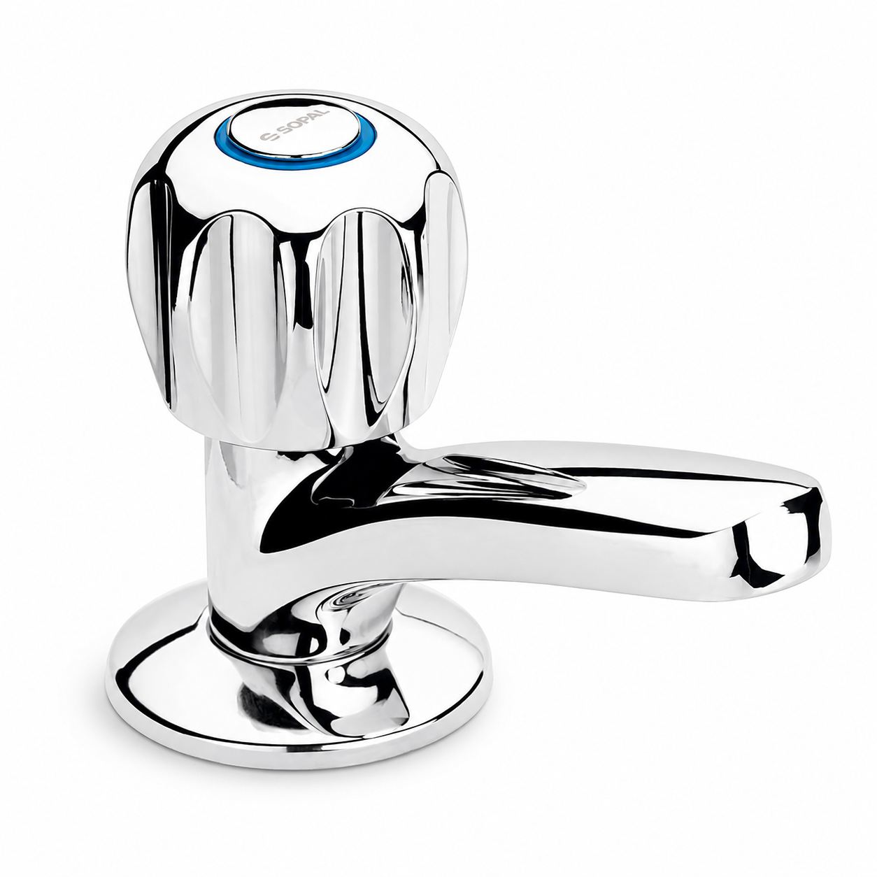 Robinet de Lavabo SOPAL Série Salakta 04D0A04 — Tête Céramique Chromé NF EN ISO 1456 Salle de Bain | SQES Tunisie
