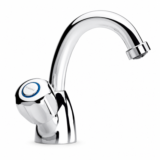 Robinet de Lave-Mains SOPAL Série Salakta 04BLA04 — Tête Céramique Chromé NF EN ISO 1456 WC Compact | SQES Tunisie

