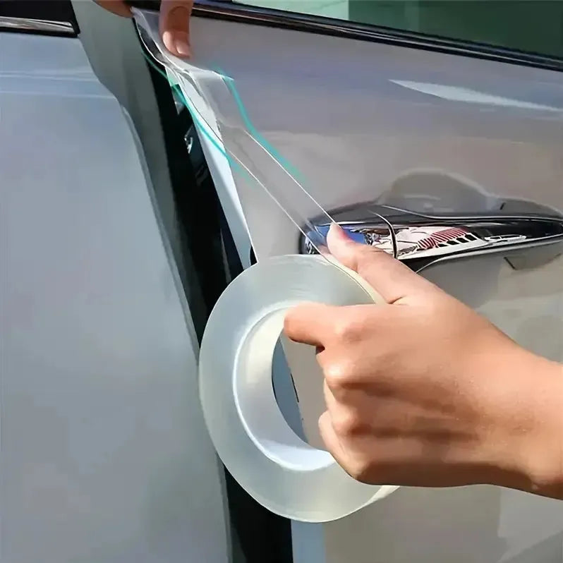 Ruban protecteur voiture transparent Boss Tape 50mm x 25m – film invisible anti-rayures auto-adhésif, carrosserie et seuils de porte
