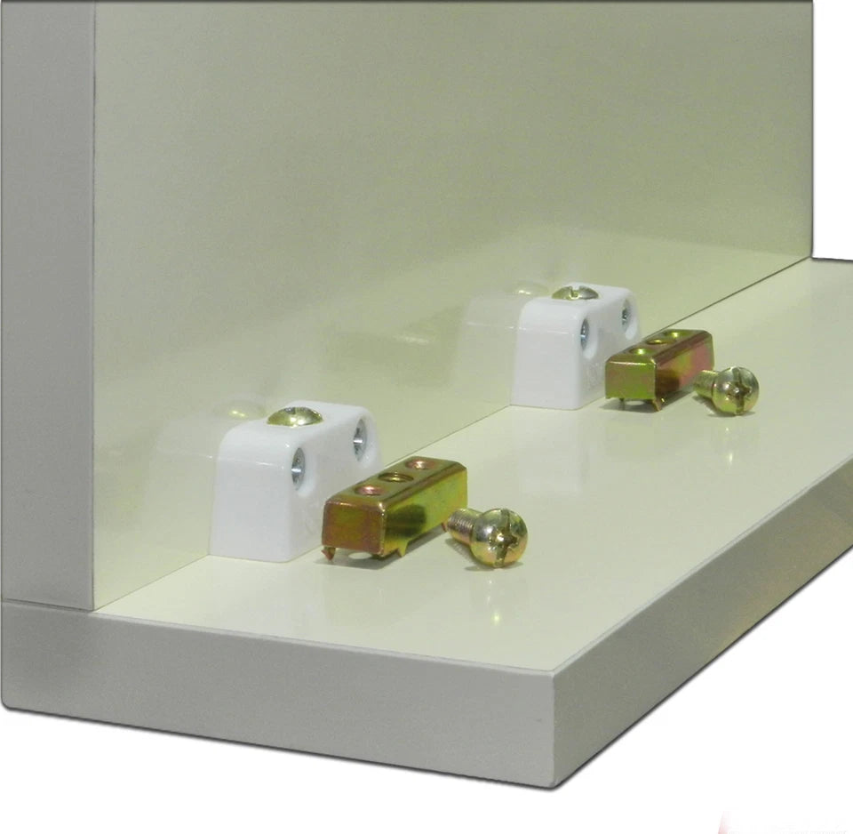 Vis de rappel plastique Blanc AYTUG RF123 – 10 pièces