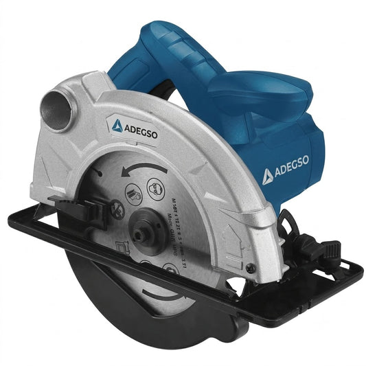 Scie circulaire électrique ADEGSO AD-40082 1 600 W diamètre 180 mm | SQES Tunisie
