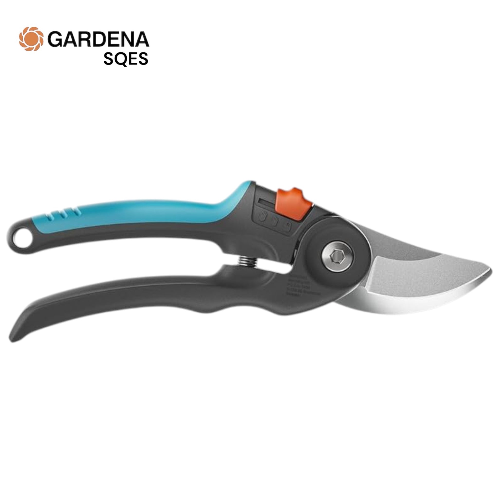 Sécateur PremiumCut Flex 24mm GARDENA Réf. 12242-20 — Tête Flexible Angle Ajustable Acier Inox Zones Difficiles | SQES Tunisie
