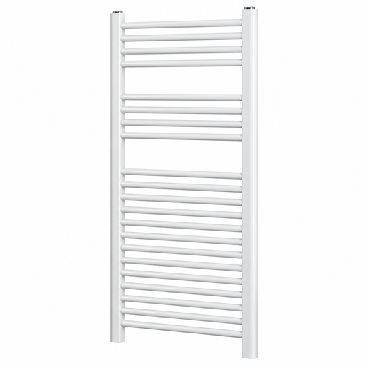Sèche-serviettes PEKSA Série F disponible en plusieurs dimensions et finitions pour chauffage de salle de bain chez SQES Tunisie