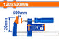 Serre joint - 30/50/80CM - SQES