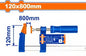 Serre joint - 30/50/80CM - SQES
