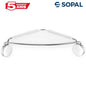 Tablette d'Angle en Verre Trempé SOPAL Série Fell SB04A10 — Fixation Murale Gain de Place Salle de Bain Douche | SQES Tunisie
