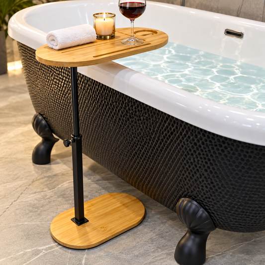 Tablette de baignoire Y, accessoire pour garder des objets de salle de bain à portée de main près de la baignoire | SQES Tunisie
