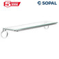 Tablette de Lavabo en Verre Trempé SOPAL Série Fell SB15A10 — Support Inox Fixation Murale Salle de Bain | SQES Tunisie

