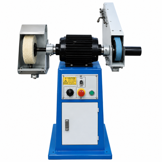 Touret de Polissage SP-2 – Machine Stationnaire 2,2 kW Bande 2000×50 mm Meule 250-320 mm Réf. 4162OUE200 | SQES Tunisie
