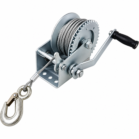 Treuil Manuel TEC-UNION 6 m – 450 kg / 550 kg / 900 kg – CEG Réf. 8750UA50 / 8750UA6 / 8750UA51 | SQES Tunisie
