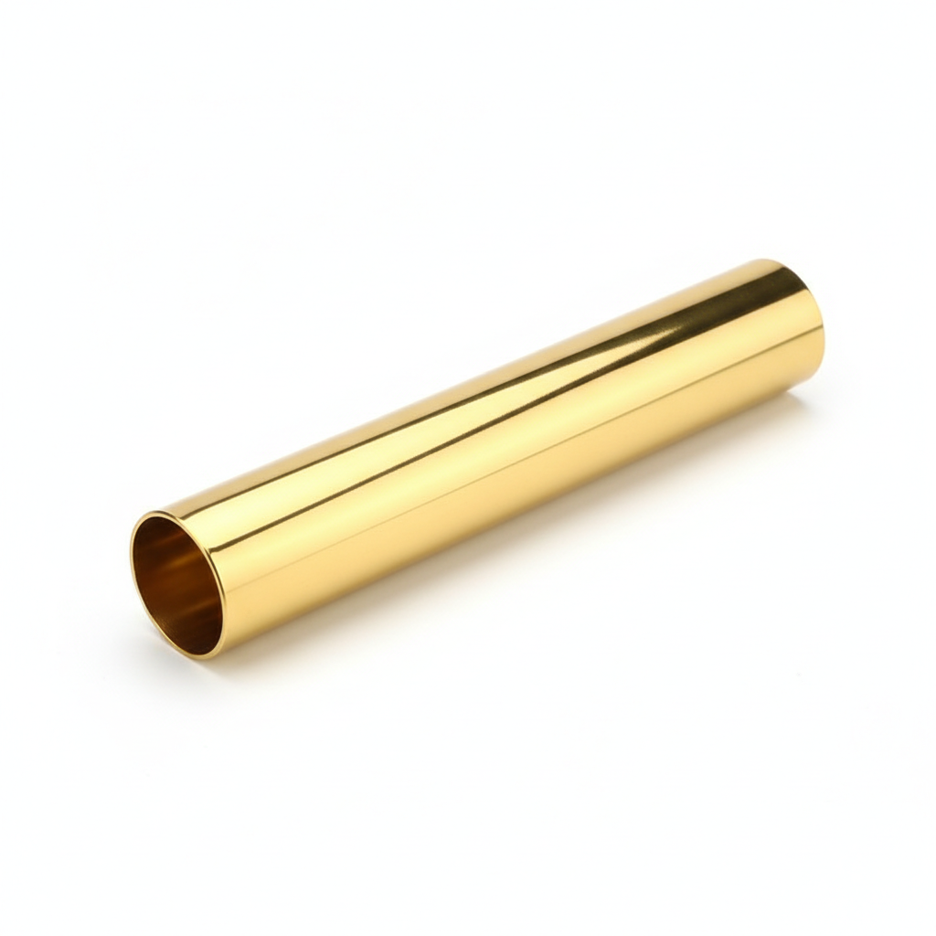 Tube DN25 Or Brillant