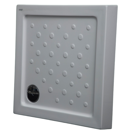 Receveur de douche Acrylique 80/80cm  - H:4cm - Carré - DURA