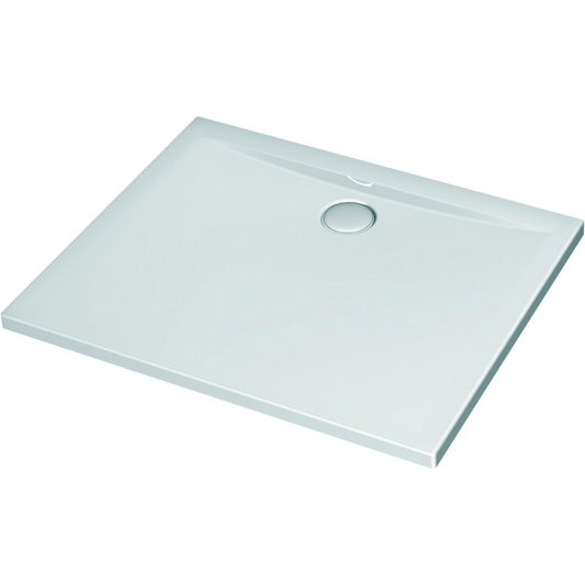 Receveur de douche rectangulaire ultra plat 100x70cm Blanc - DURA