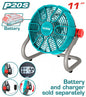 Ventilateur Portable TOTAL TFALI2002 20V 450 CFM Inclinaison 360° Sans Fil Chantier — SQES Tunisie
