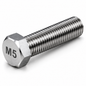 Vis tête hexagonale inox M5 × 40 mm lot 100 pièces | SQES Tunisie

