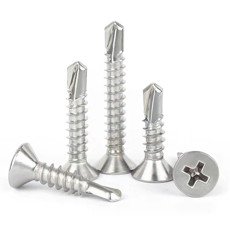 Vis Auto Perforante Tete Plate – Ø 4.8 mm - 500 pcs