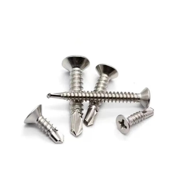 Vis Auto Perforante Tete Plate – Ø 4.8 mm - 500 pcs